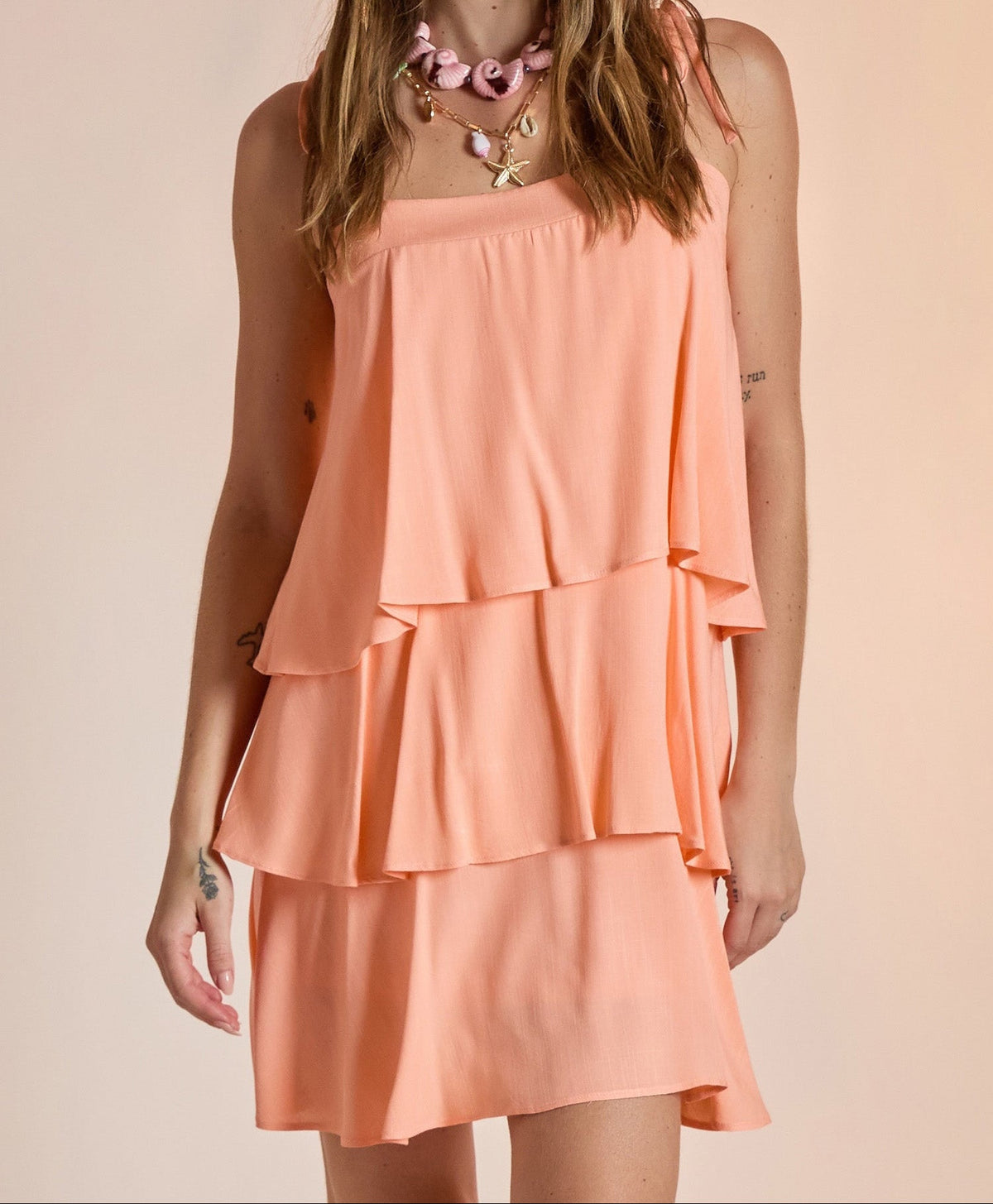 Vestido Sienna Pêssego