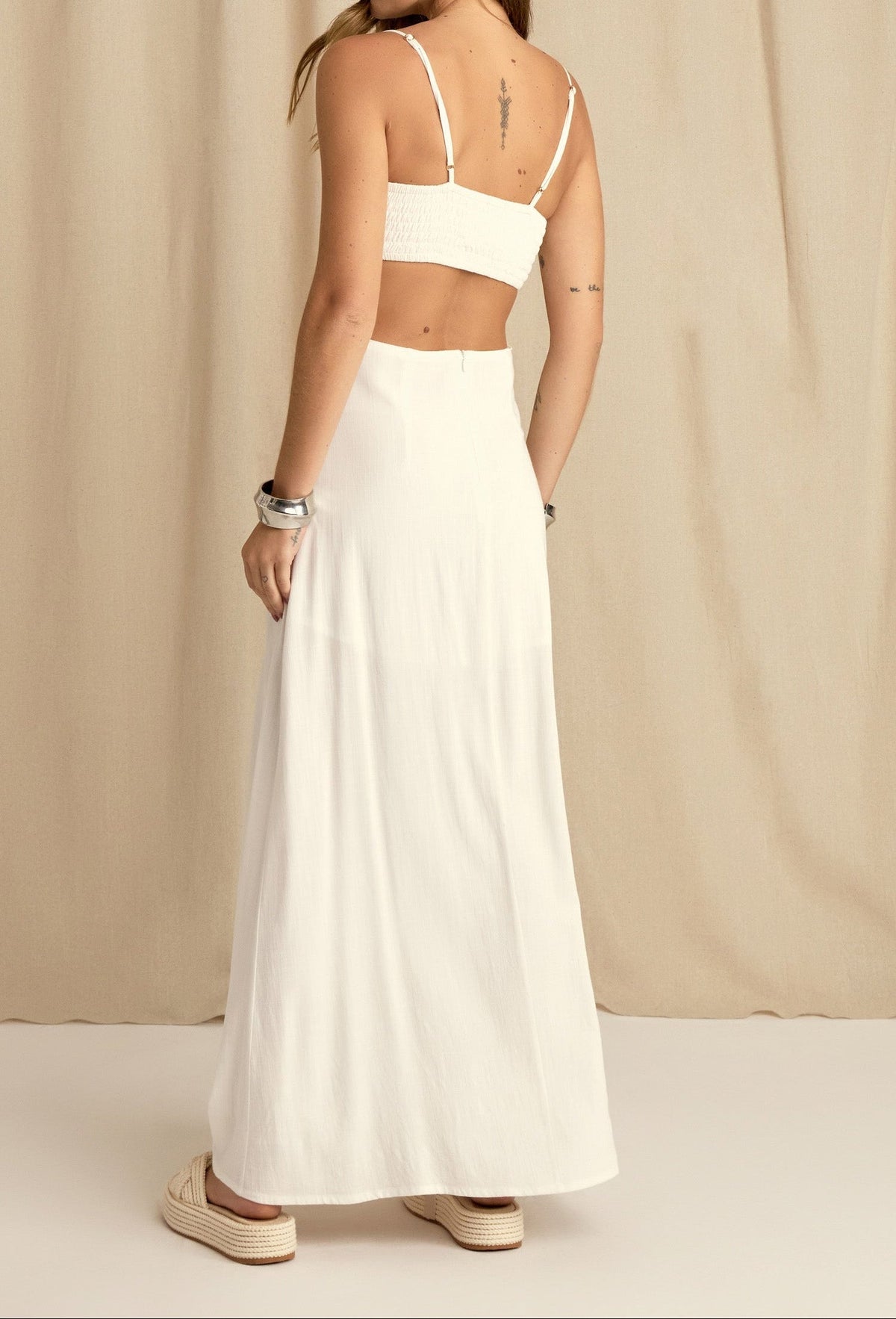 Vestido Damares Off White