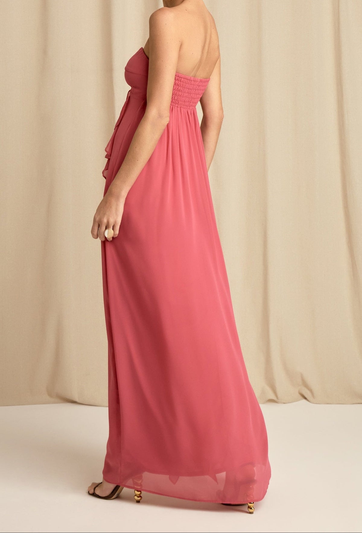 Vestido Jamine Marsala