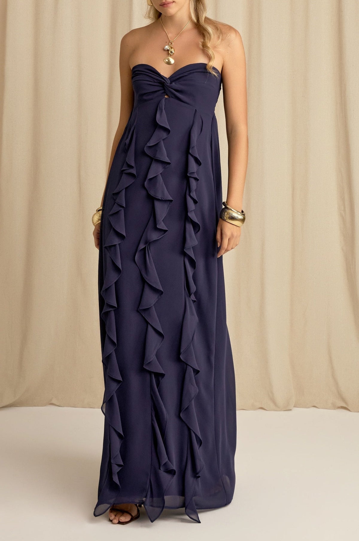 Vestido Jamine Marinho