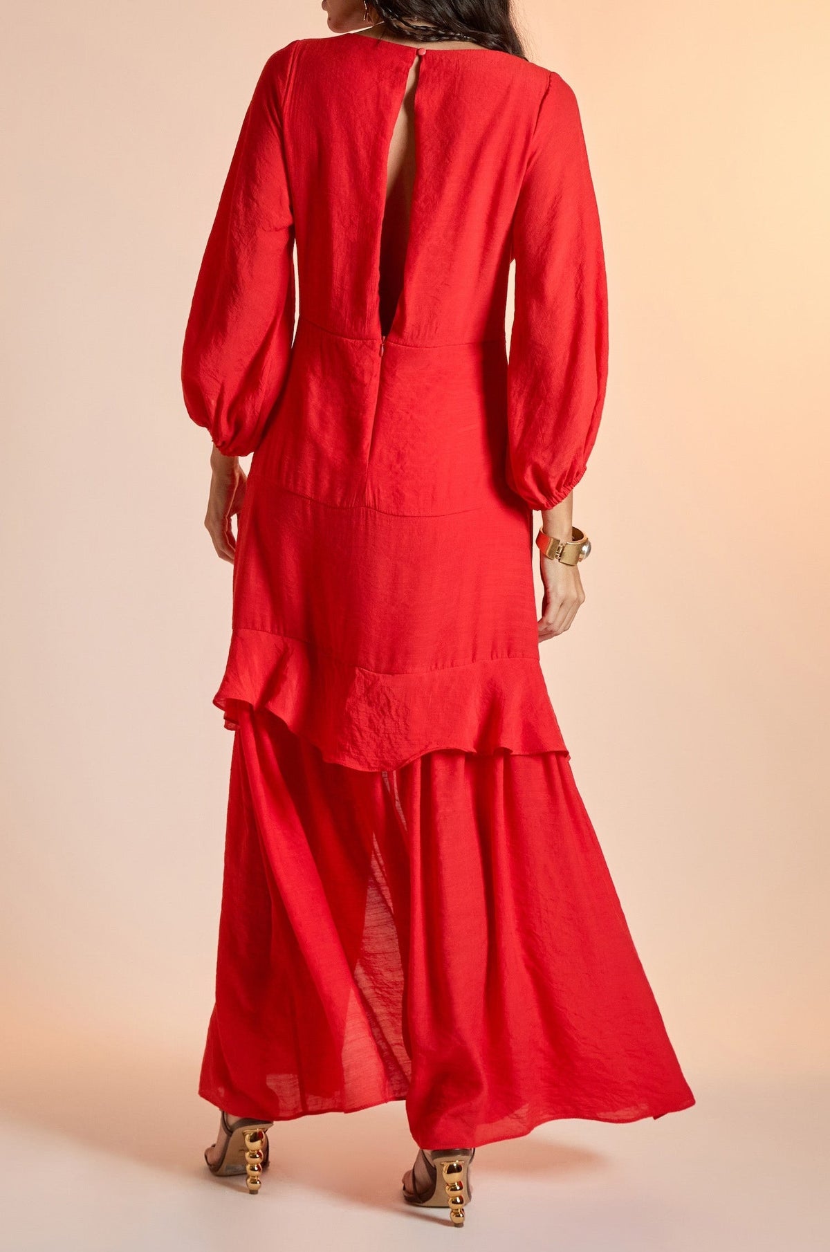 Vestido Nataly Cereja