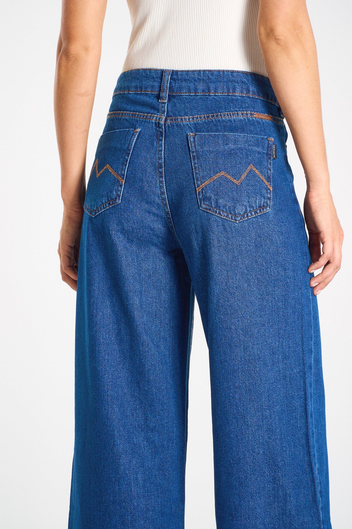 CALÇA JEANS WIDE LEG
