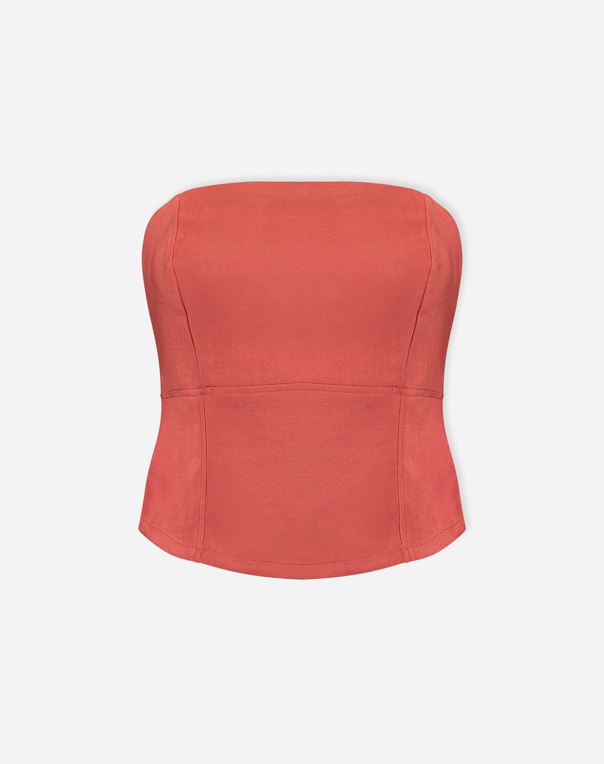 BLUSA SEM ALÇAS ALFAIATARIA