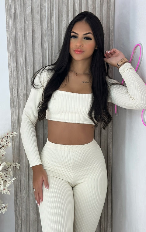 Conjunto Canelado Carol