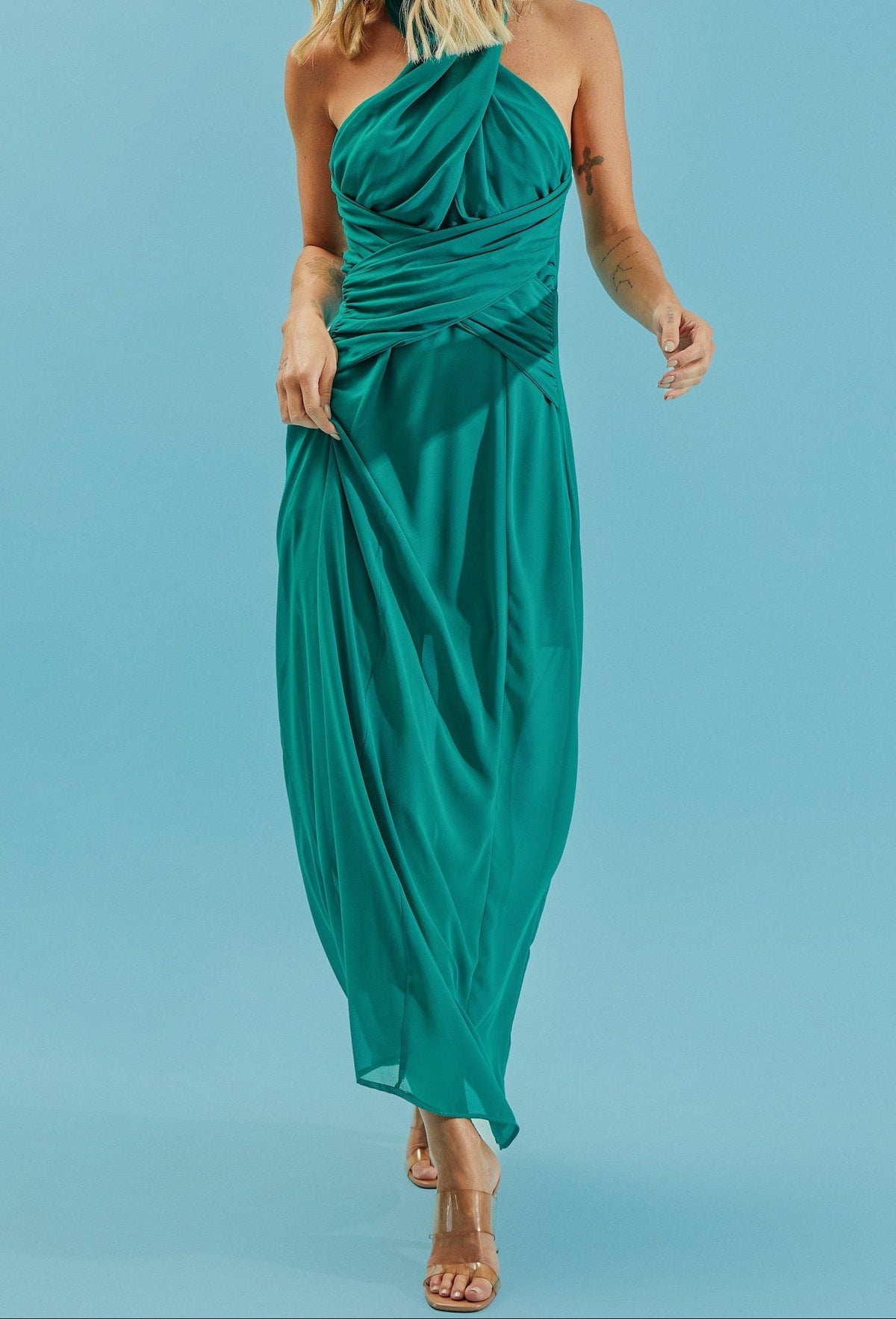 Vestido Felicity Verde