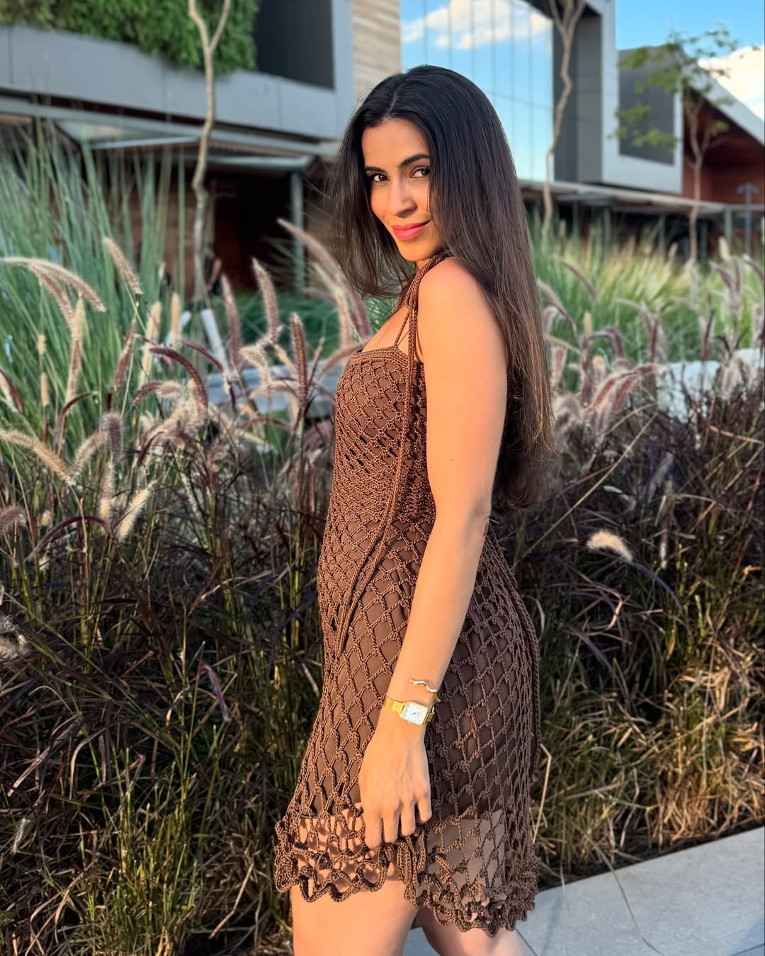 Vestido Crochê Aurora