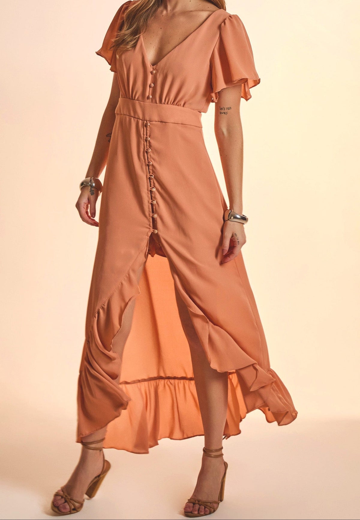 Vestido Frida Caramelo