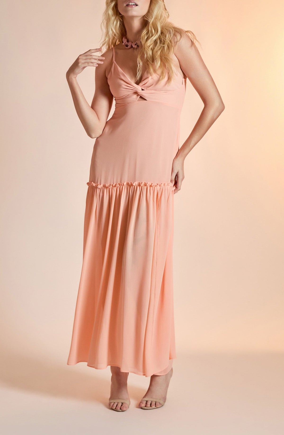 Vestido Maísa Pêssego