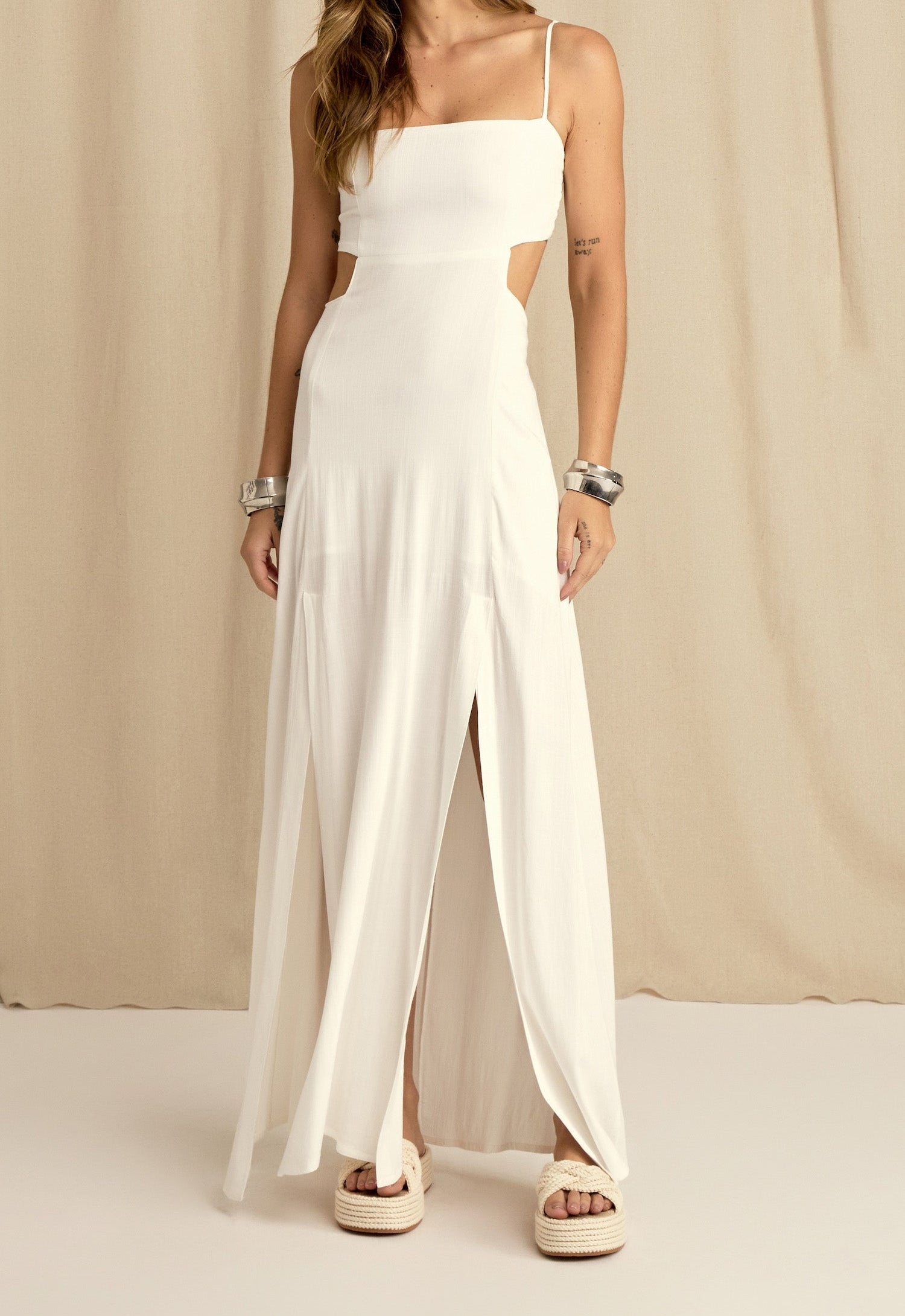 Vestido Damares Off White