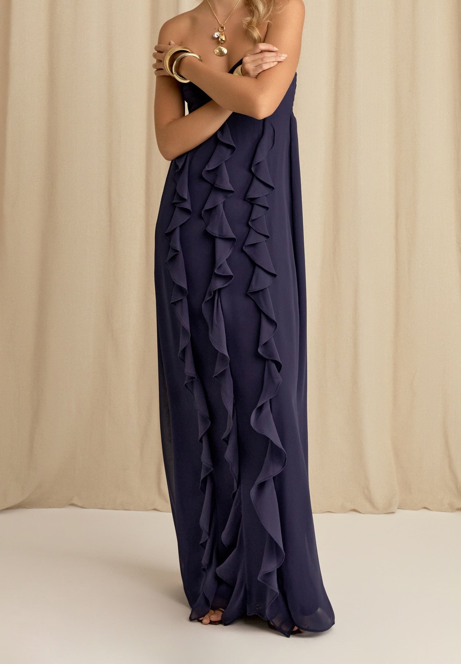 Vestido Jamine Marinho