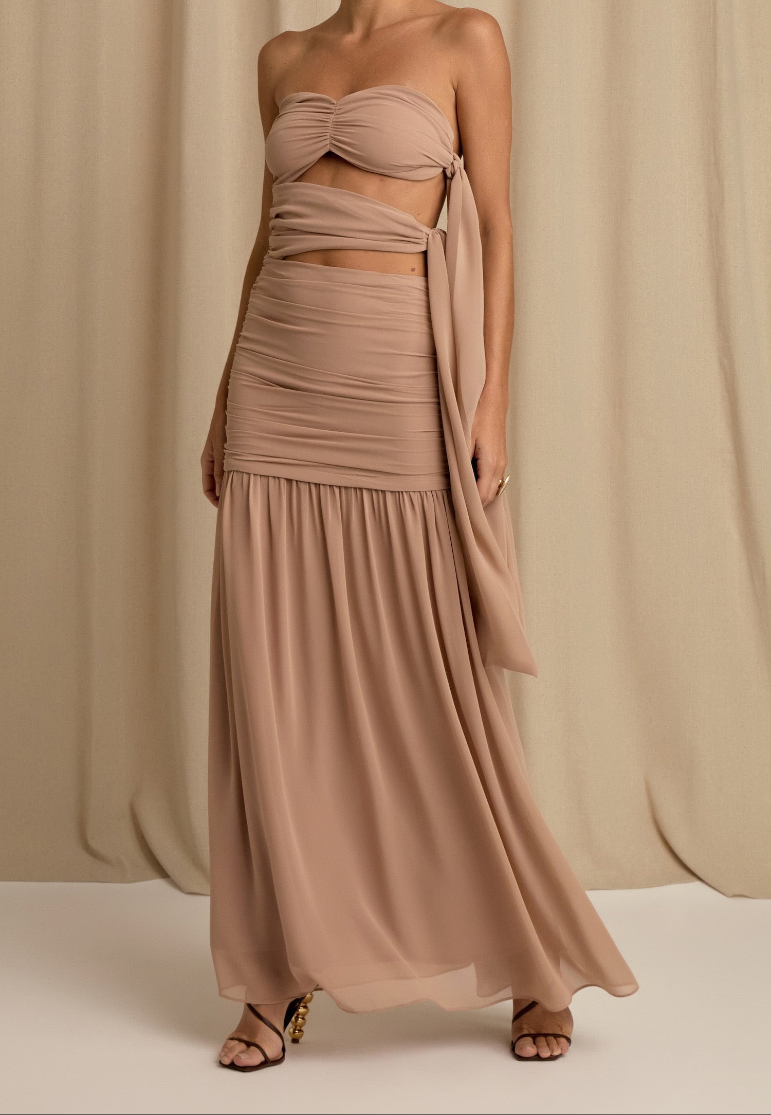 Vestido Corina Mocha