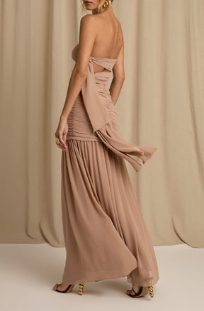 Vestido Corina Mocha