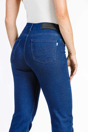 CALÇA JEANS RETA