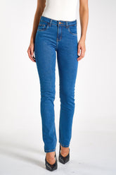CALÇA JEANS RETA
