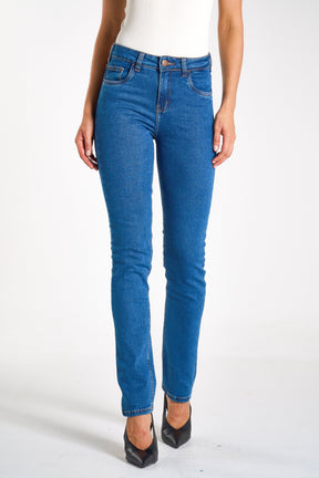 CALÇA JEANS RETA