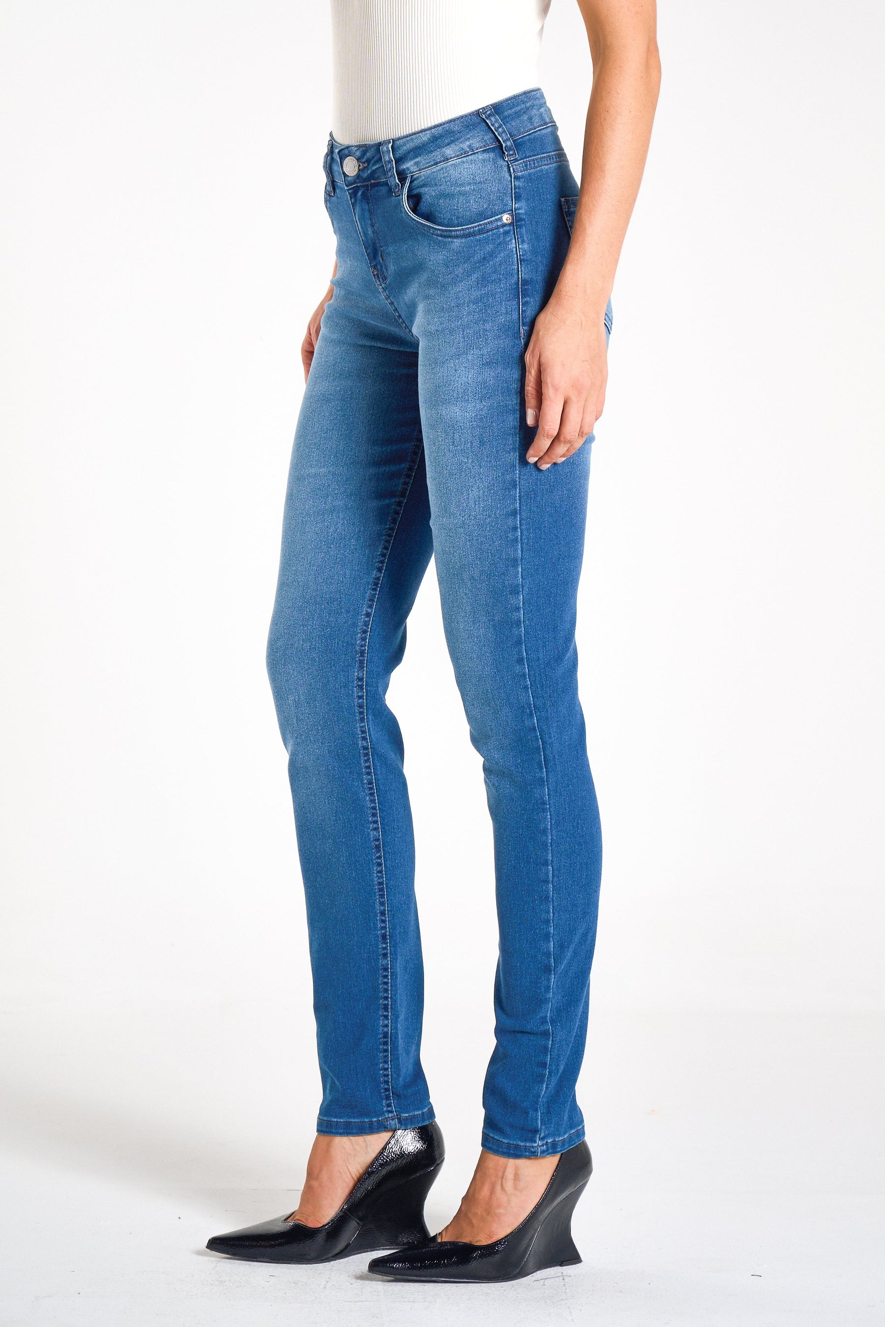 CALÇA JEANS SKINNY