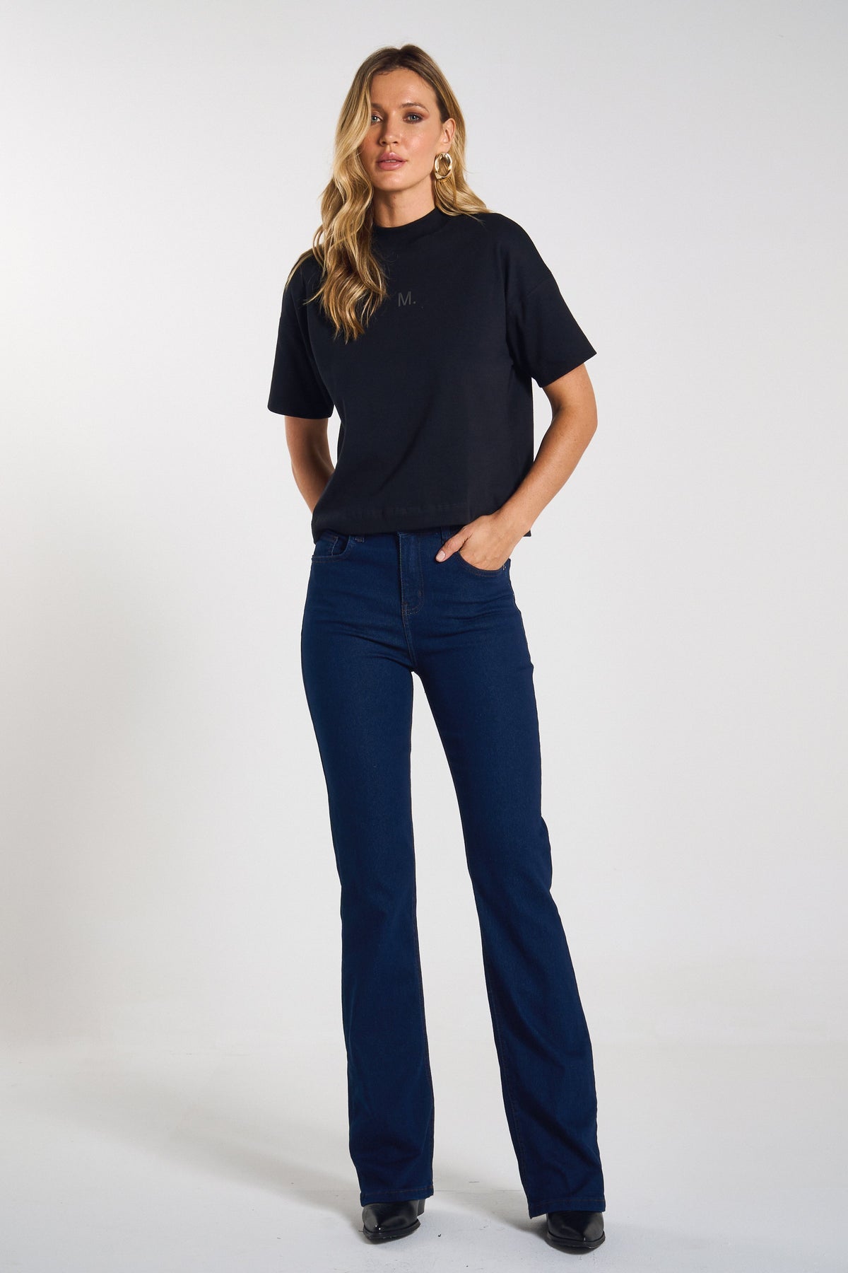 CALÇA JEANS BOOT AMACIADO