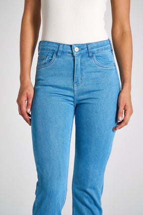 CALÇA JEANS RETA