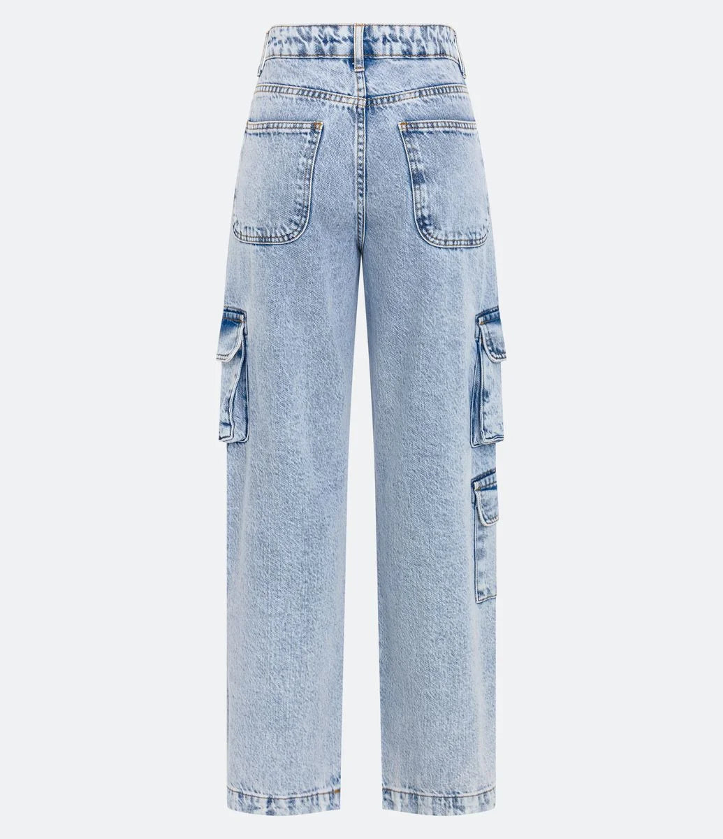 Calça Reta Cargo