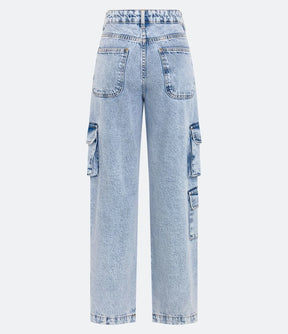 Calça Reta Cargo
