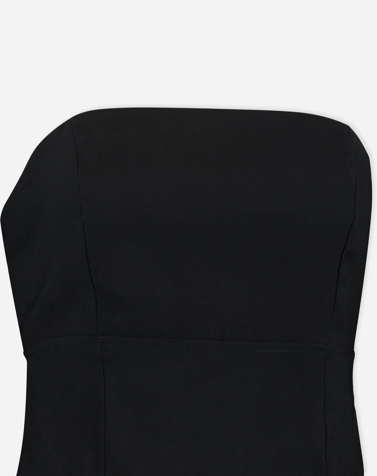 BLUSA SEM ALÇAS ALFAIATARIA