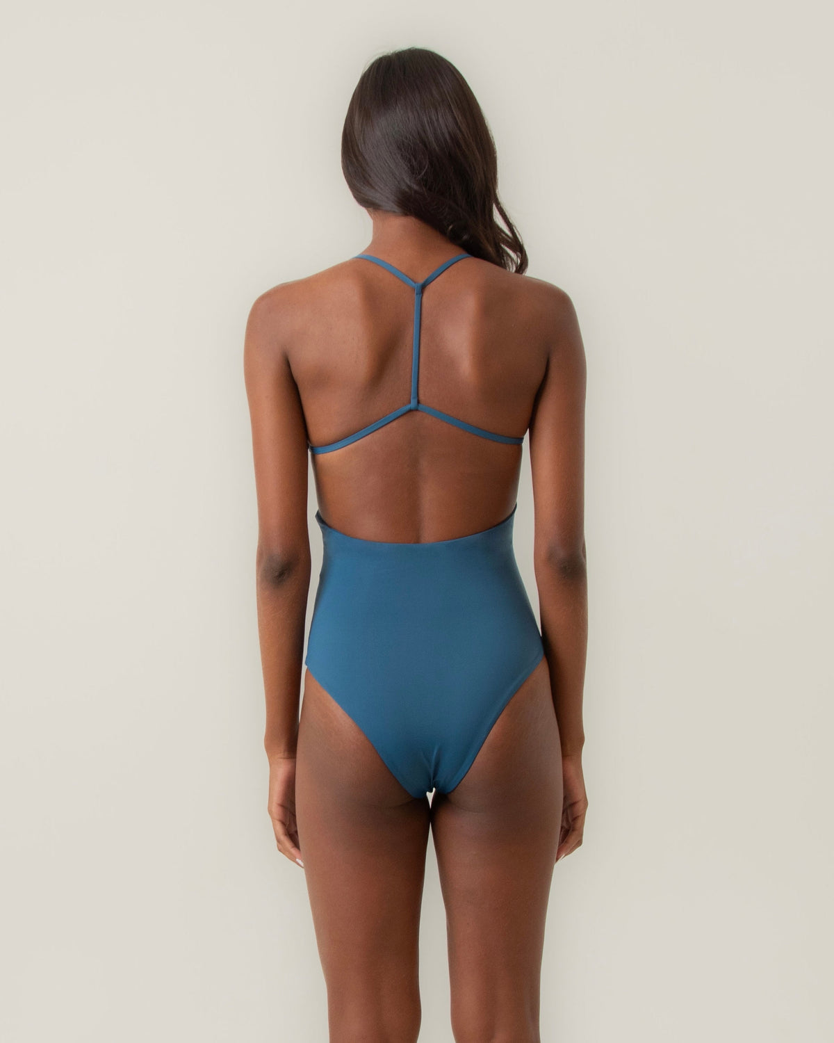 Maiô Ayla Azul Indigo
