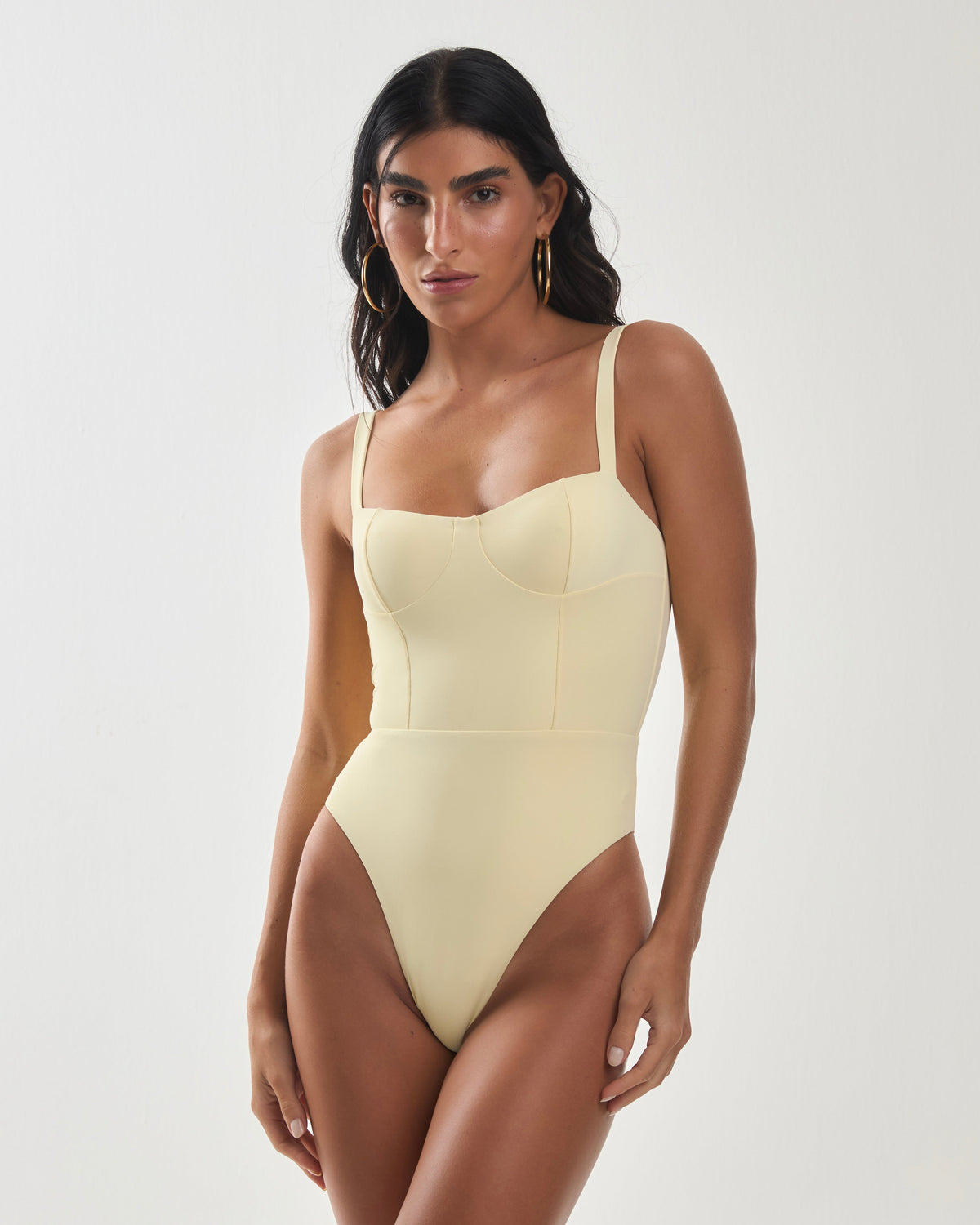 Maiô Afrodite Amarelo Manteiga
