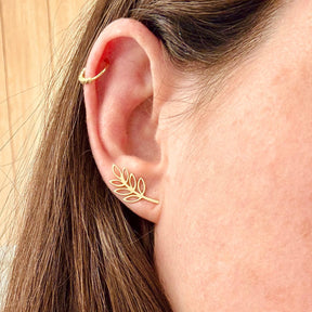 Brinco Ear Cuff Blomme