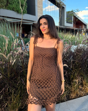 Vestido Crochê Aurora