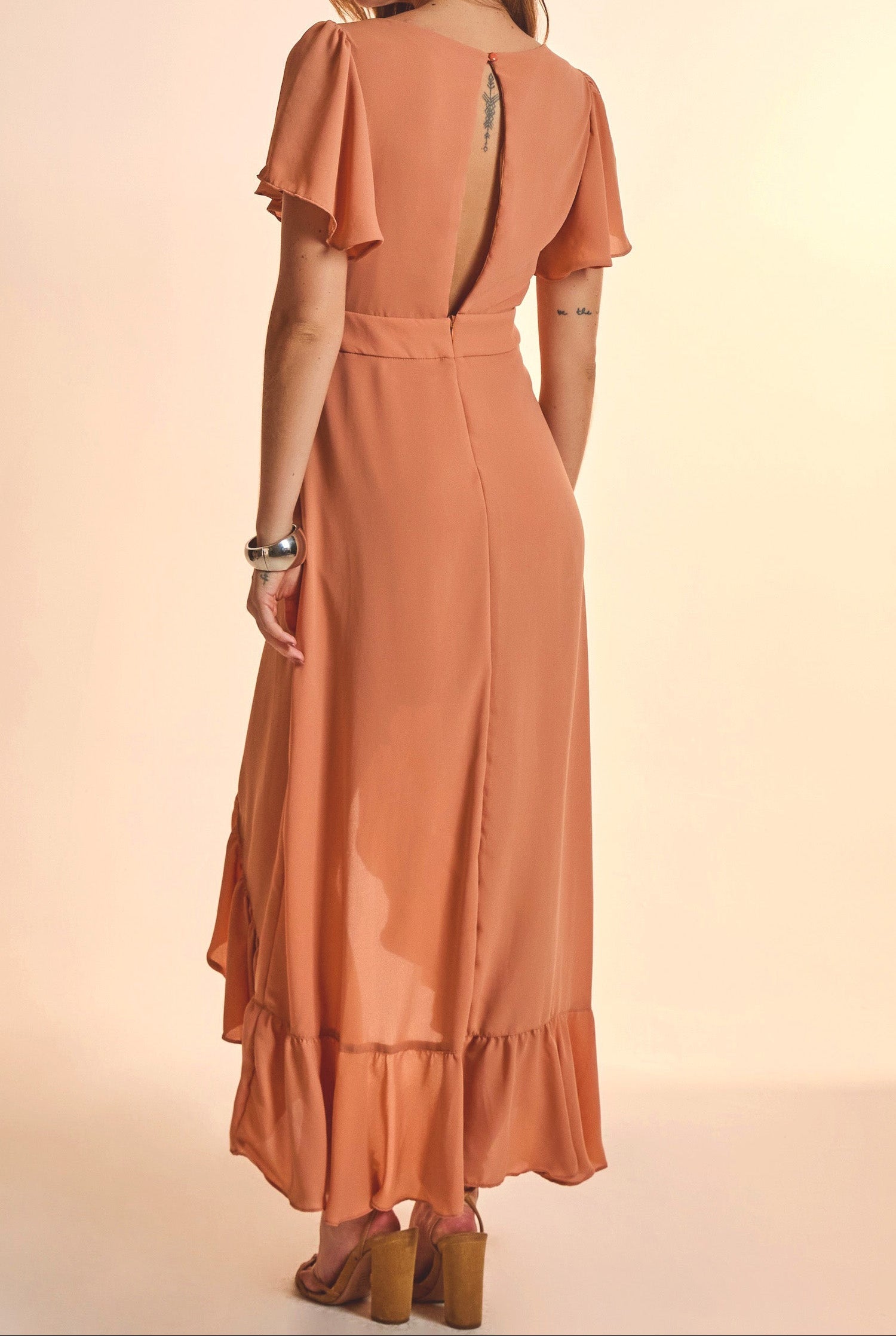 Vestido Frida Caramelo