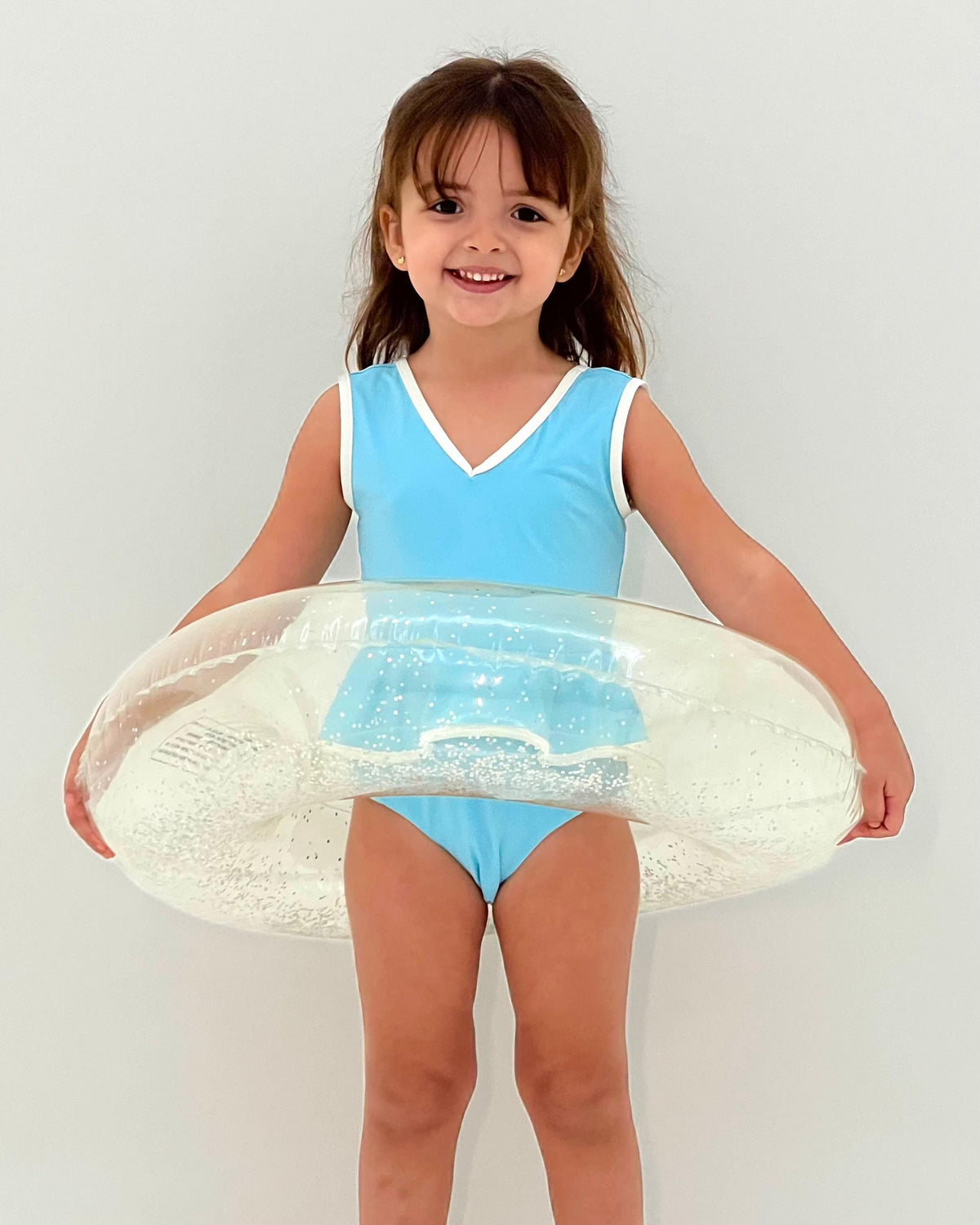 Maiô Zoe Azul Atol