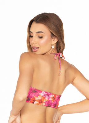 Biquíni Top Com Amarração E Calcinha Asa Delta – Flor