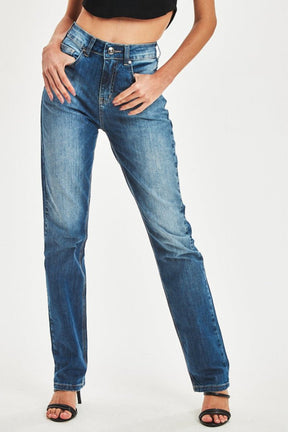 CALÇA JEANS RETA