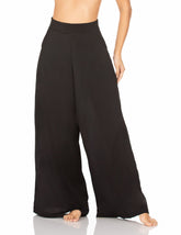 Calça Pantalona Com Bolso – Preto