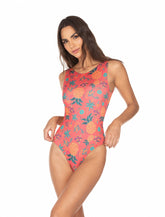 Maiô Regata – Fundo Vermelho e Abacaxi